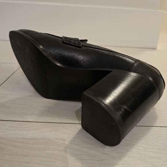 Hermes Black Leather Loafers - Picture 12 of 12
